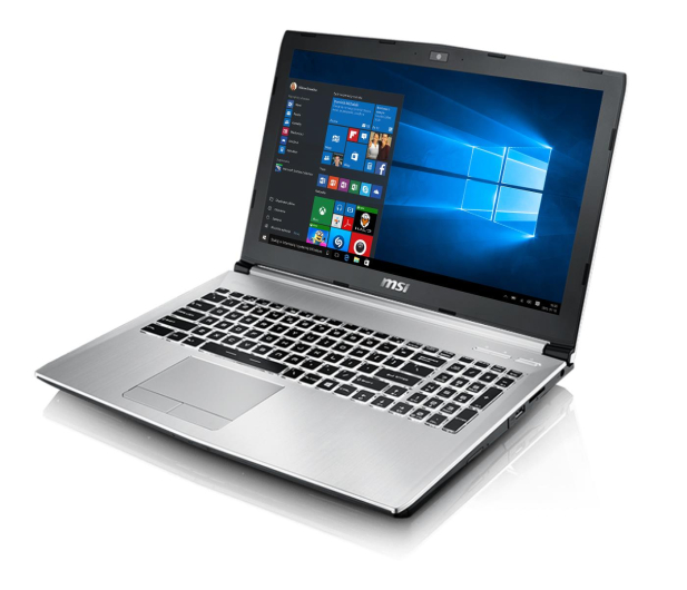 MSI PE60 6QD i7-6700HQ/8GB/1TB/DVD/Win10X GTX950M - 293541 - zdjęcie